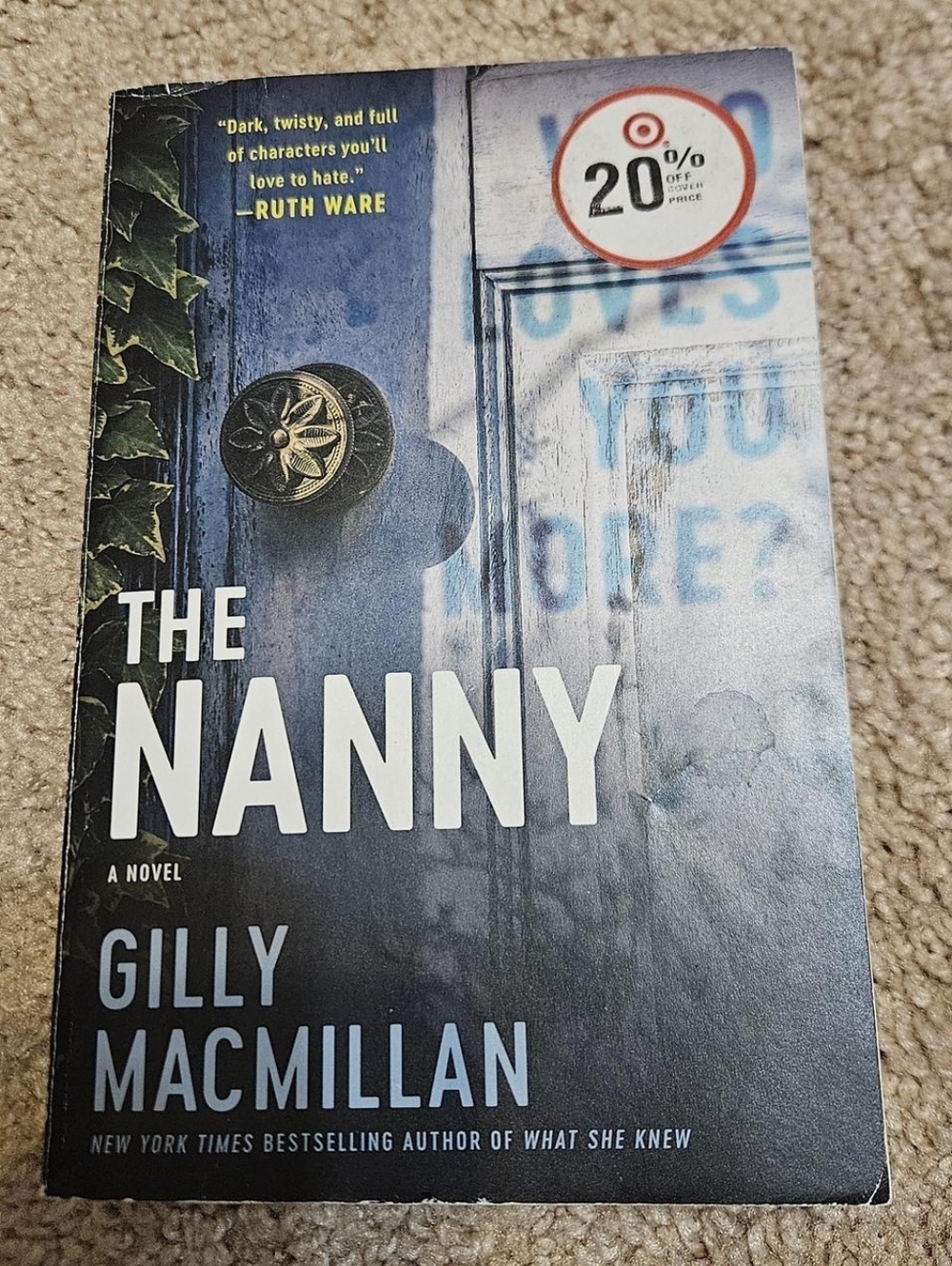 The Nanny By Gilly Macmillan